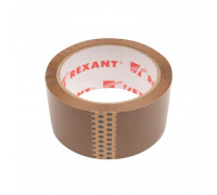 Скотч REXANT 09-4212 (уп. 6 штук ) упаковочный 48 ммх50 мкм, коричневый (рулон 66 м) 09-4212