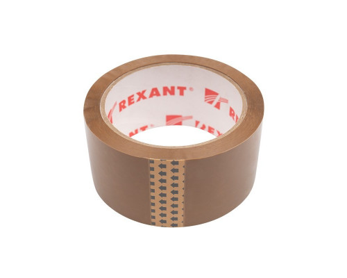 Скотч REXANT 09-4212 (уп. 6 штук ) упаковочный 48 ммх50 мкм, коричневый (рулон 66 м) 09-4212