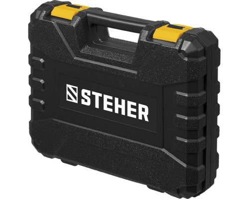 Дрель-шуруповерт аккумуляторная Steher CDB-120-2 бесщеточная