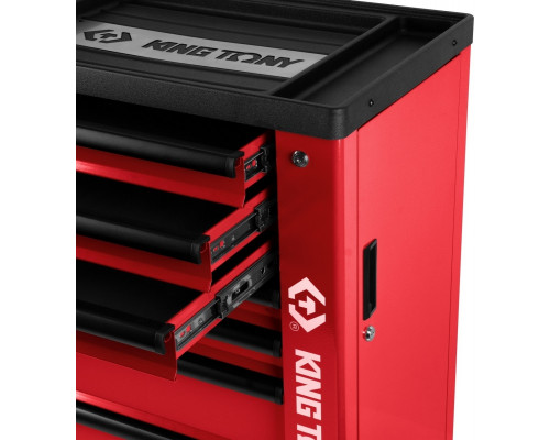 Тележка инструментальная KING TONY PROFESSIONAL 7 выдвижных ящиков красная 87G38-7B