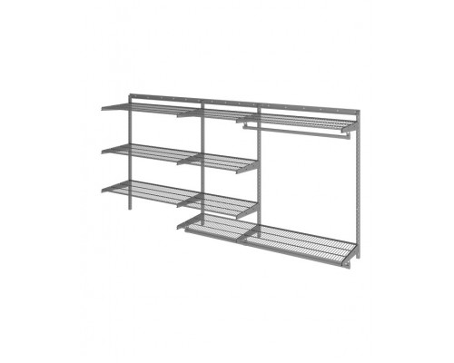 Гардеробная система ПРАКТИК HOME OptimaG240 графит