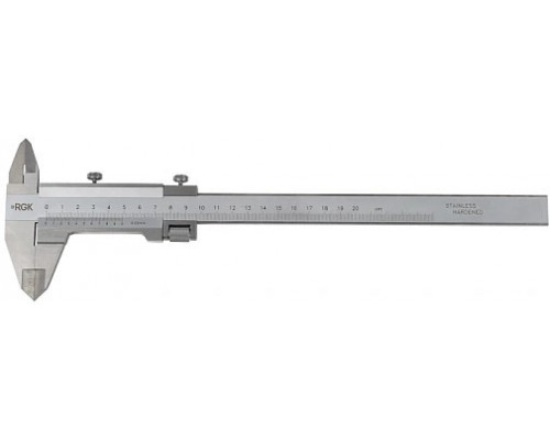 Штангенциркуль RGK SCMM-200 двусторонний с микрометрической установкой нониуса