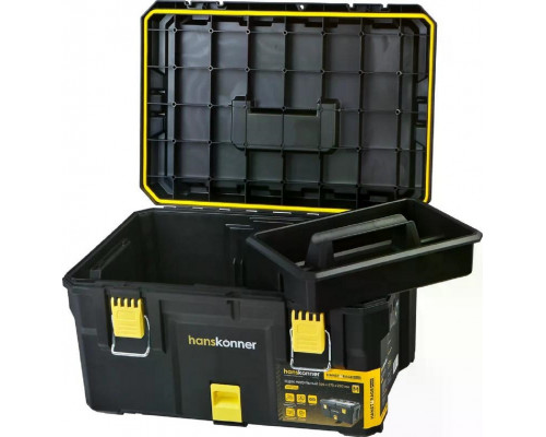 Ящик модульный HANSKONNER HSP280 M система хранения HANSTORAGE PLUS, 525x373x280мм