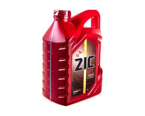 Масло трансмиссионное ZIC GFT 75W85 GL-4 4 л 162624