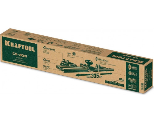 Плиткорез KRAFTOOL CS-335 для сухой резки крупноформатной до 3,35 м 33250