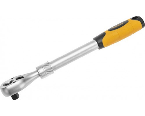 Трещотка Kranz KR-12-8411 ключ телескопический 1/2", 330-460 мм