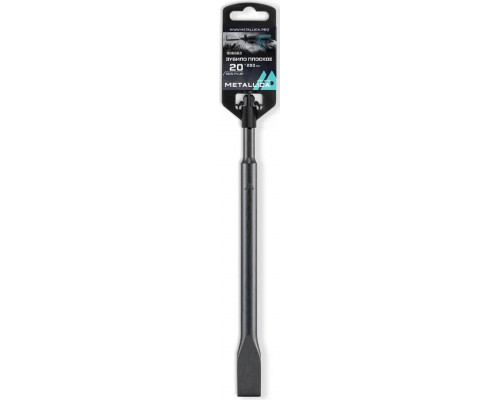 Зубило SDS-plus METALLICA Optima 20х250/200 мм плоское по бетону 906682