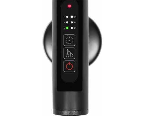 Полотенцесушитель ROYAL THERMO Casa black П18 500х1000 электро (встроен. диммер) НС-1434010