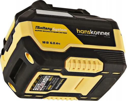 Аккумулятор HANSKONNER HBP2006 18В, 6.0 Ач