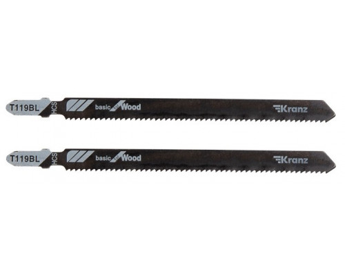 Пилки по дереву Kranz KR-92-0316 T119BL 132 мм (2 шт./уп.)