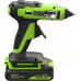 Пистолет клеевой аккумуляторный GREENWORKS G24GLG 24V, АКБ 2Ач и ЗУ 3502207CUA
