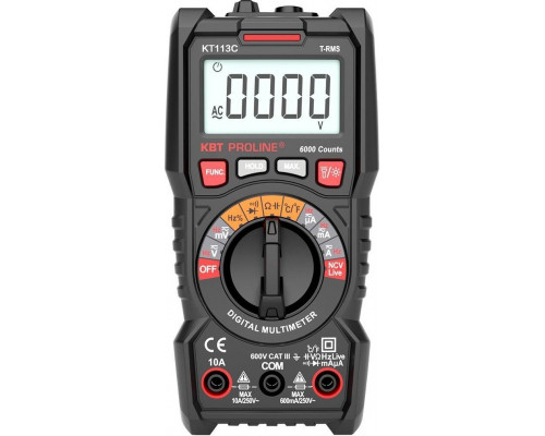 Мультиметр цифровой КВТ KT 113С серия PROLINE
