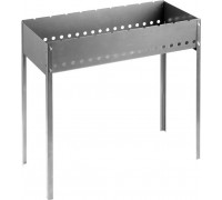 Мангал GRINDA 427783 сборный Barbecue, 700х300х700 мм, сталь