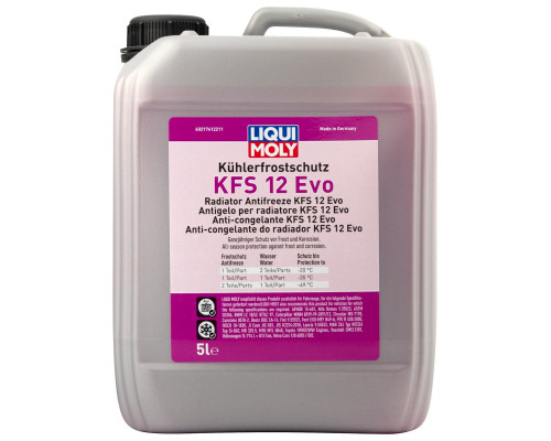 Антифриз-концентрат LIQUI MOLY Kühlerfrostschutz KFS 12 Evo 5 л. светло-красный 21741 21741