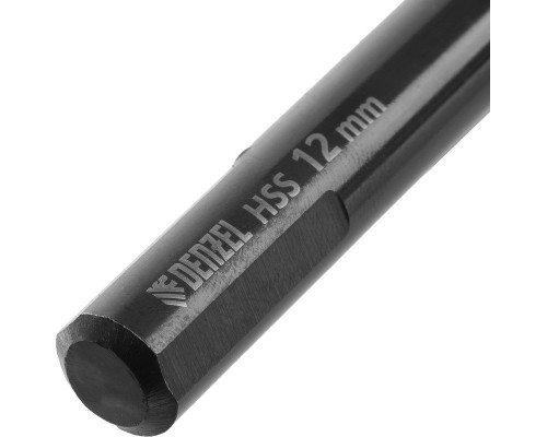 Сверло по металлу Denzel HSS-Tin, Golden Tip 12 мм, 6 шт 717224