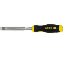 Стамеска BERGER BG1425 стальная ударная для обработки древесины, 16 мм