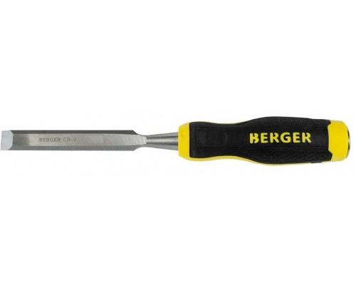 Стамеска BERGER BG1425 стальная ударная для обработки древесины, 16 мм