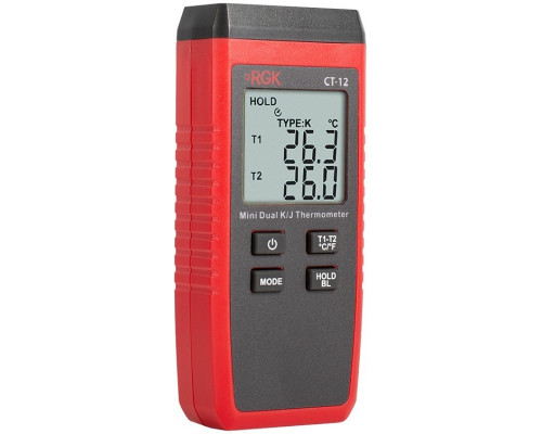 Измеритель температуры контактный RGK CT-12 + 2 шт. TR-10S
