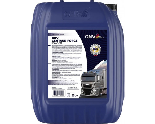 Масло моторное GNV Centaur Force 10W30 20 л GСF1104246441210300020