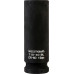 Ударная головка глубокая 6-гранная 1/2" 19 мм WiederKraft WDK-710-4019L
