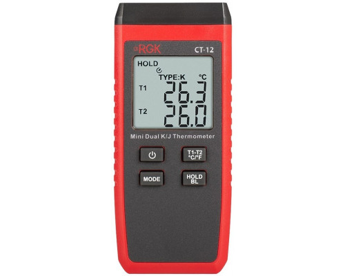 Измеритель температуры контактный RGK CT-12 + 2 шт TR-10S с поверкой 779951