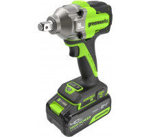 Гайковерт аккумуляторный GREENWORKS IW5500 ударный, 24V, АКБ 4Ач и ЗУ 3805007CUB