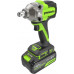 Гайковерт аккумуляторный GREENWORKS IW5500 ударный, 24V, АКБ 4Ач и ЗУ 3805007CUB