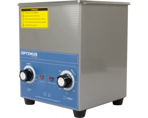 Мойка ультразвуковая Optimus OPT-UC20 с подогревом, 2 л