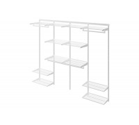 Гардеробная система ПРАКТИК HOME Max G240 белая S70199919601