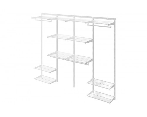 Гардеробная система ПРАКТИК HOME Max G240 белая S70199919601