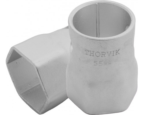 Ключ трубчатый THORVIK BS6P55 ступичный шестигранный, 55 мм 053746
