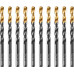 Сверло по металлу Denzel HSS-Tin, Golden Tip 7 мм, 10 шт 717217