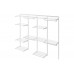 Гардеробная система ПРАКТИК HOME Max G240 белая S70199919601
