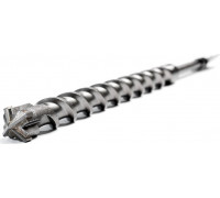 Бур SDS-Max METALLICA Ultra 40х540/400 мм по бетону Х-напайка, 2 спирали 906316
