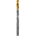 Сверло по металлу Denzel Р6М5, Golden Tip спиральное 9x125мм 718241