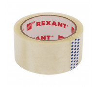 Скотч REXANT 09-4202 (уп. 6 штук ) упаковочный 48 ммх50 мкм, прозрачный (рулон 66 м) 09-4202