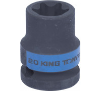 Ударная торцевая головка TORX Е-стандарт KING TONY 457520М E20 457520M