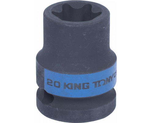 Ударная торцевая головка TORX Е-стандарт KING TONY 457520М E20