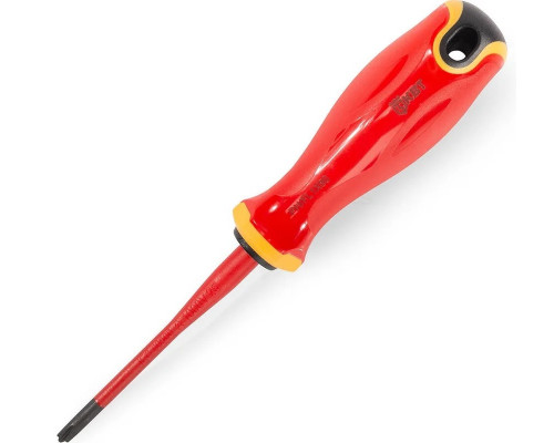 Отвертка диэлектрическая PHILIPS КВТ PH/ FL1x80 серия СЛИМ 103011