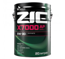 Масло моторное ZIC X7000 5W30 20 л 192605