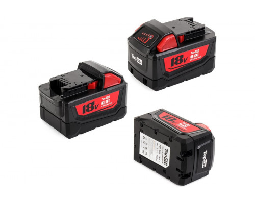 Аккумулятор TopON для Milwaukee Li-Ion 18В 6.0Ah TOP-MIL-18-6.0