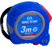 Рулетка KING TONY 3.0 м с магнитным крюком 79094-03M