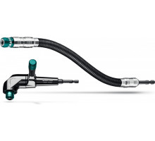 Угловая ударная насадка KRAFTOOL RIGHT ANGLE SET + гибкий ударный адаптер, 140 мм, 425 мм 26778