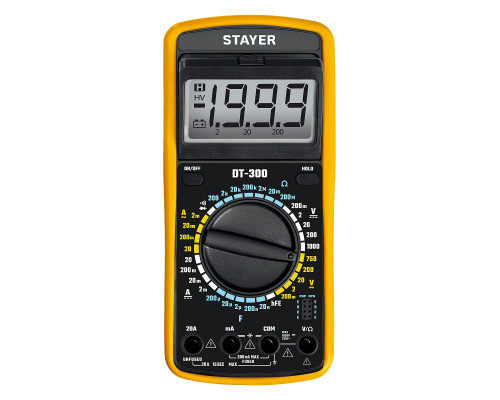 Мультиметр цифровой STAYER DT-300 45321