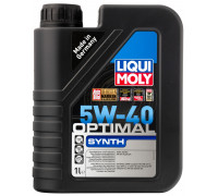 Масло моторное LIQUI MOLY SAE 5W40 Optimal Synth 1 л 3925 3925