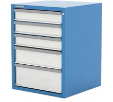 Тумба инструментальная FERRUM 600х600х820h мм. 5 ящиков 51.805