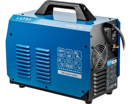 Аппарат аргонно-дуговой сварки SOLARIS TIG-225P AC/DC