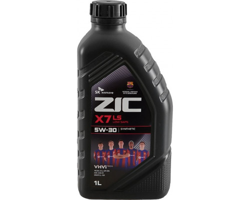 Масло моторное ZIC X7 LS 5W30 1 л 132619