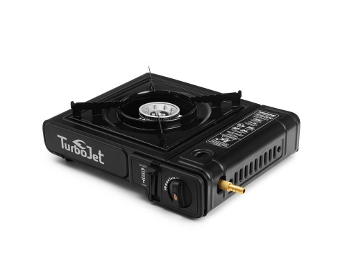 Газовая плита TurboJet TJ355GT-B с пьезоподжигом, кейс