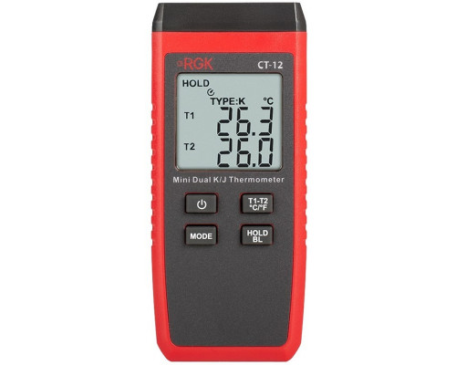 Измеритель температуры контактный RGK CT-12 + 2 шт. TR-10W с поверкой 779944